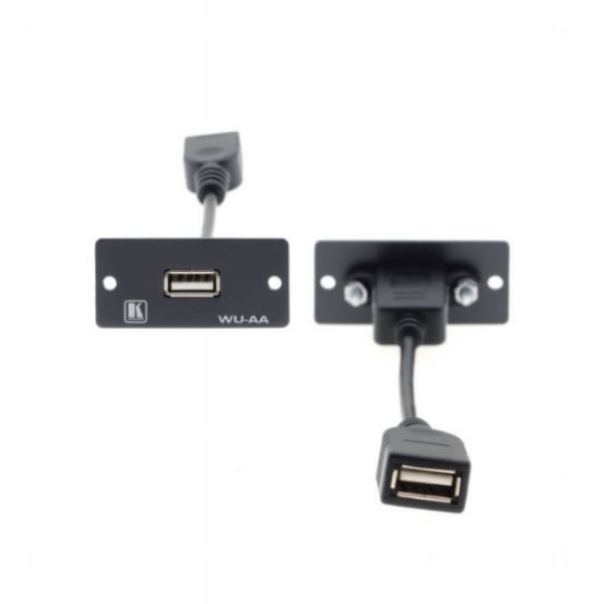 WU-AA (B) Wall Plate Insert - Black